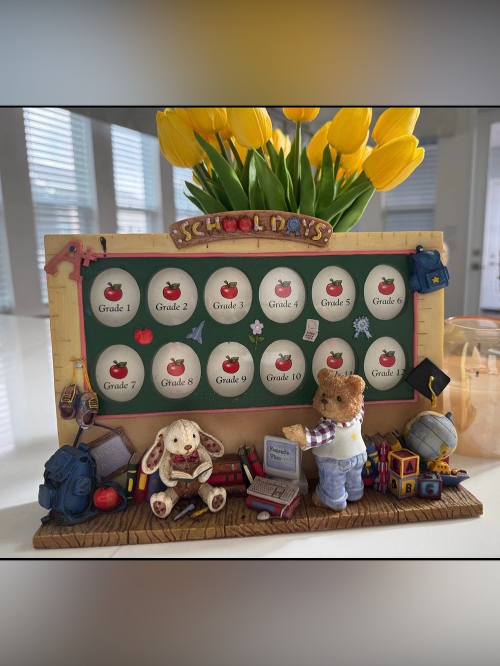 Vintage School Days
Tabletop 3D Frame
Bear Bunny
Grades 1-12 Resin
Decor